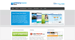 Desktop Screenshot of primarywavemedia.com